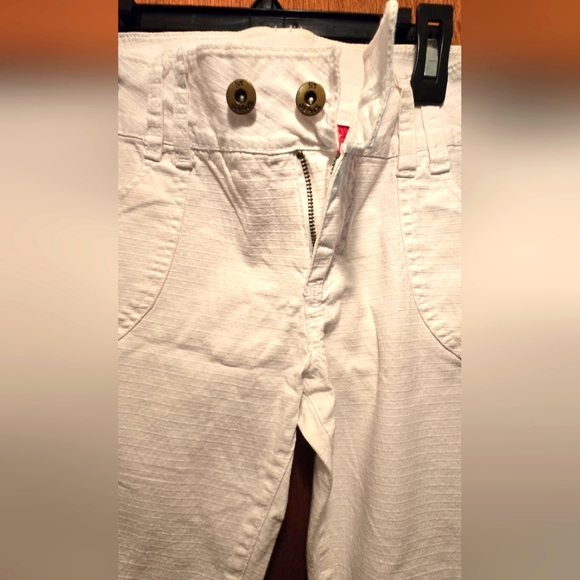 !it Jeans Women's/JR's Cropped White Stretch Capri Jeans Sz7 - Picture 3 of 11